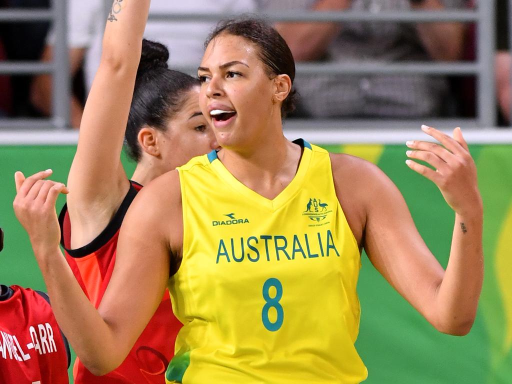 We didn’t get to see Cambage in green and gold this time around.