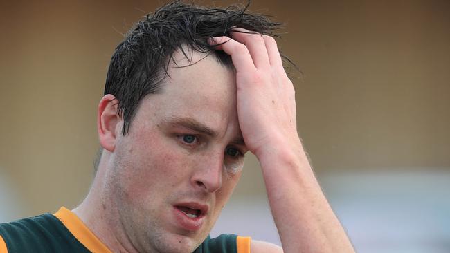 Werribee Centrals playing coach Rhyce Prismall will contest a charge of abusing an umpire. Picture: Mark Wilson