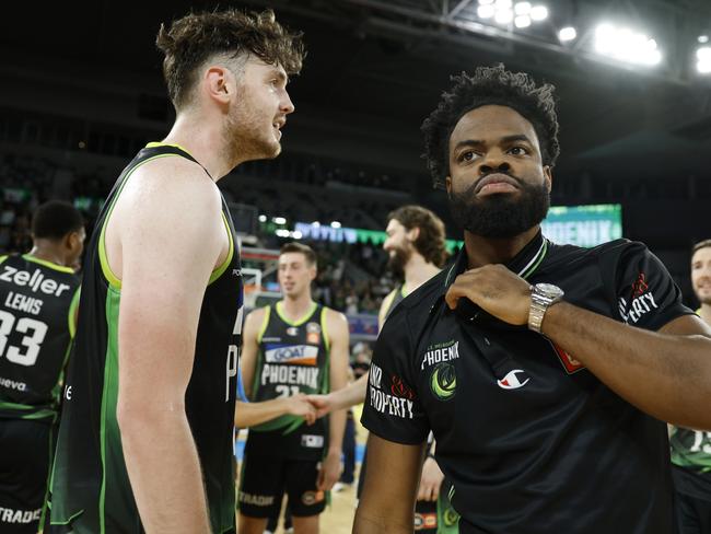 Walton Jr after South East Melbourne Phoenix’s victory over Adelaide 36ers. Picture: Daniel Pockett/Getty Images