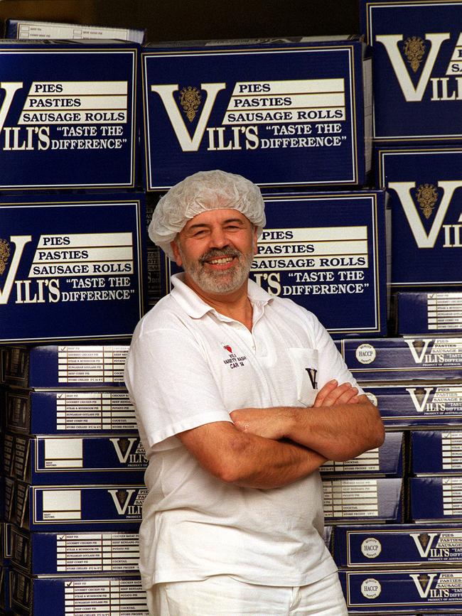 Vili Milisits in 2000 as he built a thriving export business.
