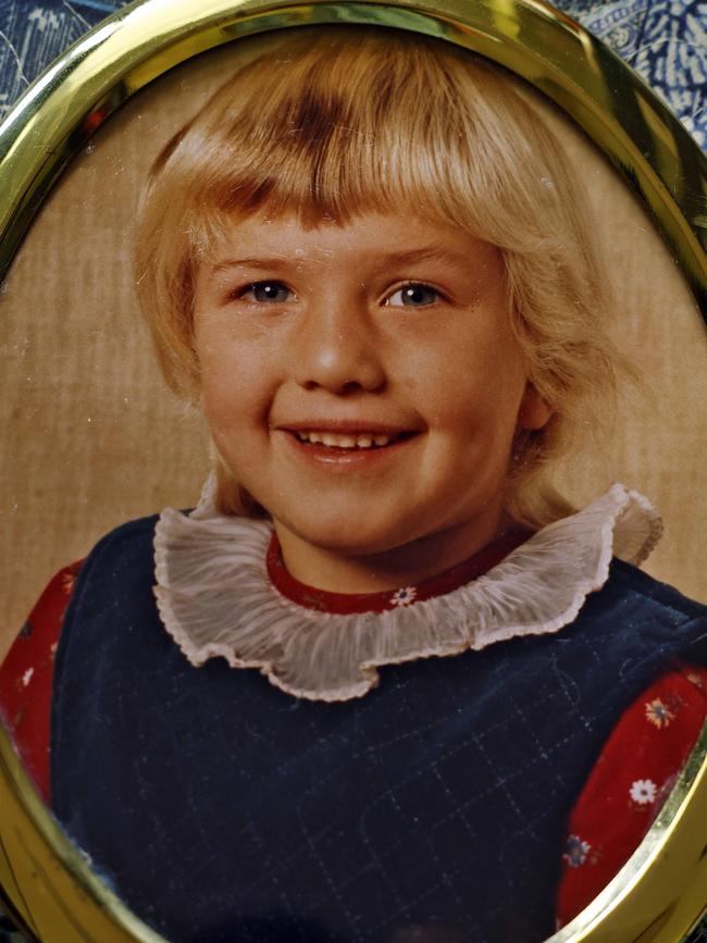 Kay Henderson when she was four years old.