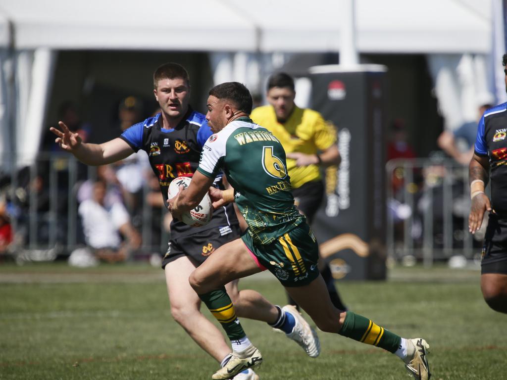 Koori Knockout - Day 4 Mens Semi Final Bourke Warriors v Nanima Common Connection Monday, 7 October 2024 Hereford St, Bathurst NSW 2795, Australia, Picture Warren Gannon Photography