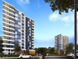 The proposed $14.2 million twin tower development at Ocean Parade, Park Beach, is set to be determined by Coffs Harbour council at its meeting on December 8, 2022. Picture: Supplied