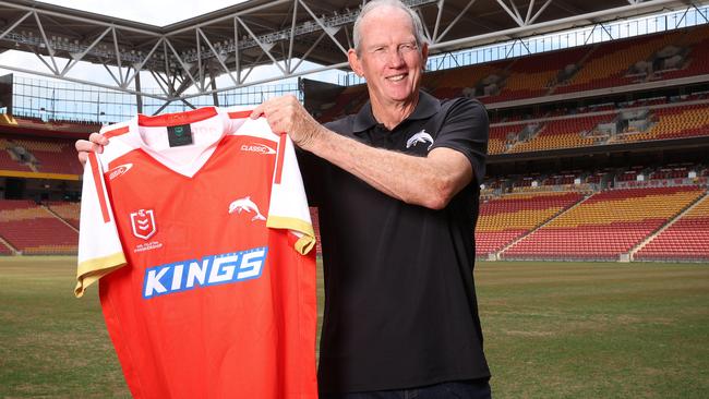 Dolphins coach Wayne Bennett. Picture: Liam Kidston.