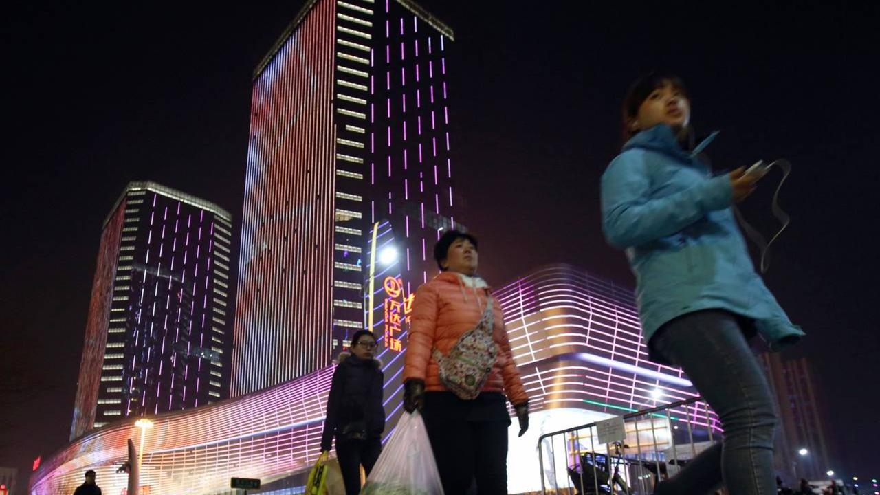 The Tongzhou Wanda Plaza shopping mall in Beijing, operated by Dalian Wanda Group. Picture: Tomohiro Ohsumi / Bloomberg