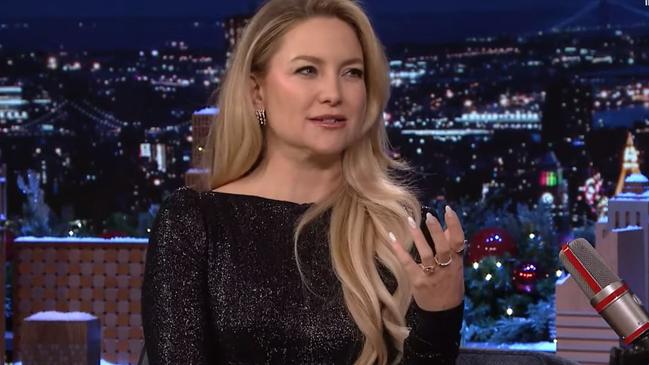 Actress Kate Hudson has revealed her secret passion project. Picture: YouTube