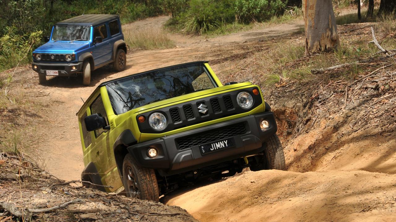 The Suzuki Jimny is incredibly capable off-road.