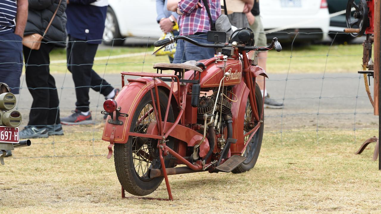 Farm machinery was on display at the Bellarine Agriculture Show on Sunday. Picture: David Smith