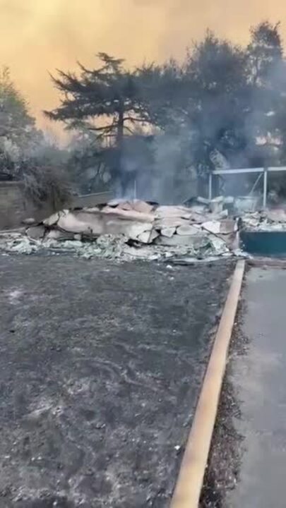 ‘Our house is gone … It’s gone’: Former Gold Coaster loses home to LA wildfires