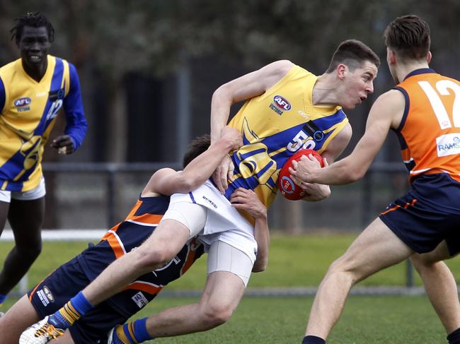 Xerri playing in the TAC Cup for Western Jets. Picture: Richard Serong