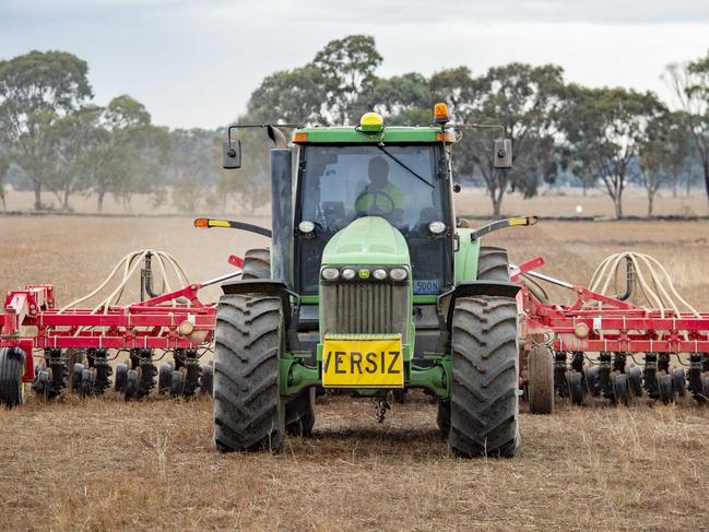 CROPS: Sowing Trevor FroonPICTURED: Generic Farm. Sowing. Cropping. Farm machinery. Seeder. Stock Photo.Picture: Zoe Phillips