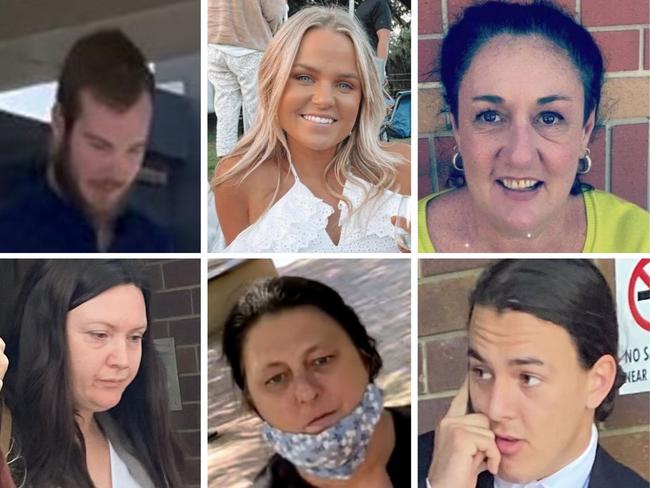 The faces of Queensland's drink driving in 2022.