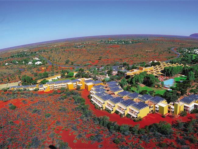 Ayers Rock Resort has won the award for "Best Tourism Initiative" at the AHA awards. Picture: Tourism NT