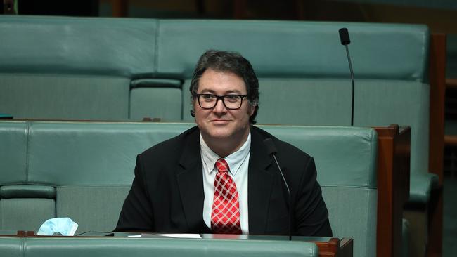 George Christensen in parliament. Picture: Gary Ramage