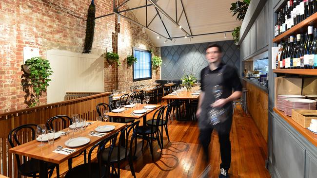  Bhang’s handsome upstairs dining room. Picture: NICKI CONNOLLY