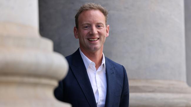 SA Liberal leader David Speirs at Parliament House in Adelaide. Picture: NCA NewsWire / David Mariuz