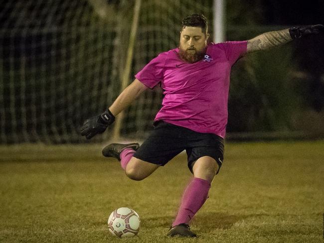 Robina City goalkeeper Winnie Tukariri. Picture: East End Digital