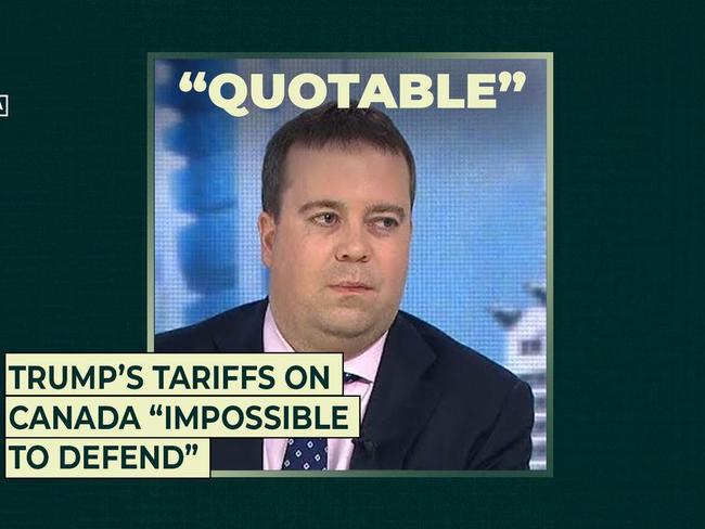 Trump’s tariffs on Canada “impossible to defend”