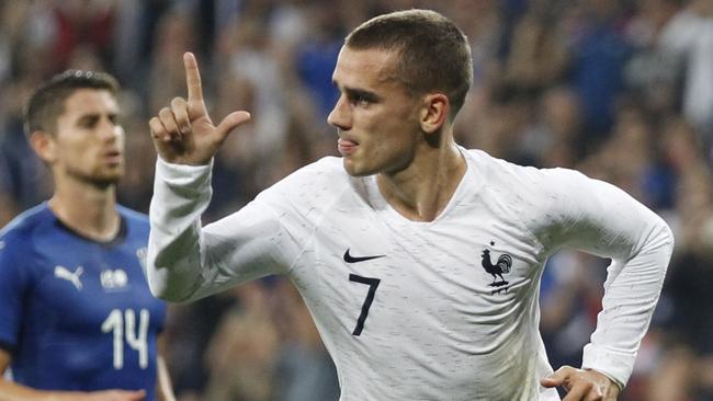 Striker Antoine Griezmann is a key man for France.