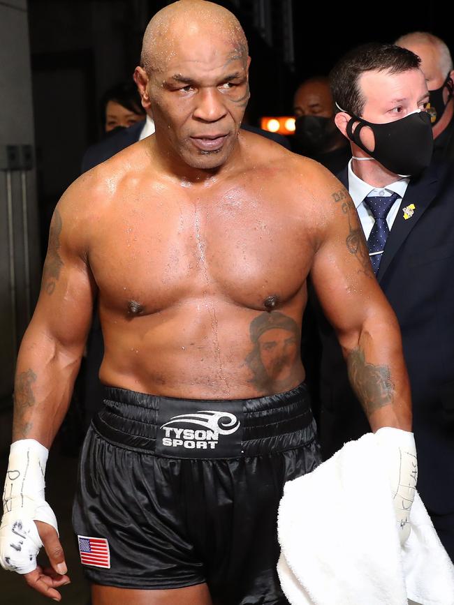 Former world heavyweight boxing champion Mike Tyson is a fan of KAAIAA. Picture: Getty Images