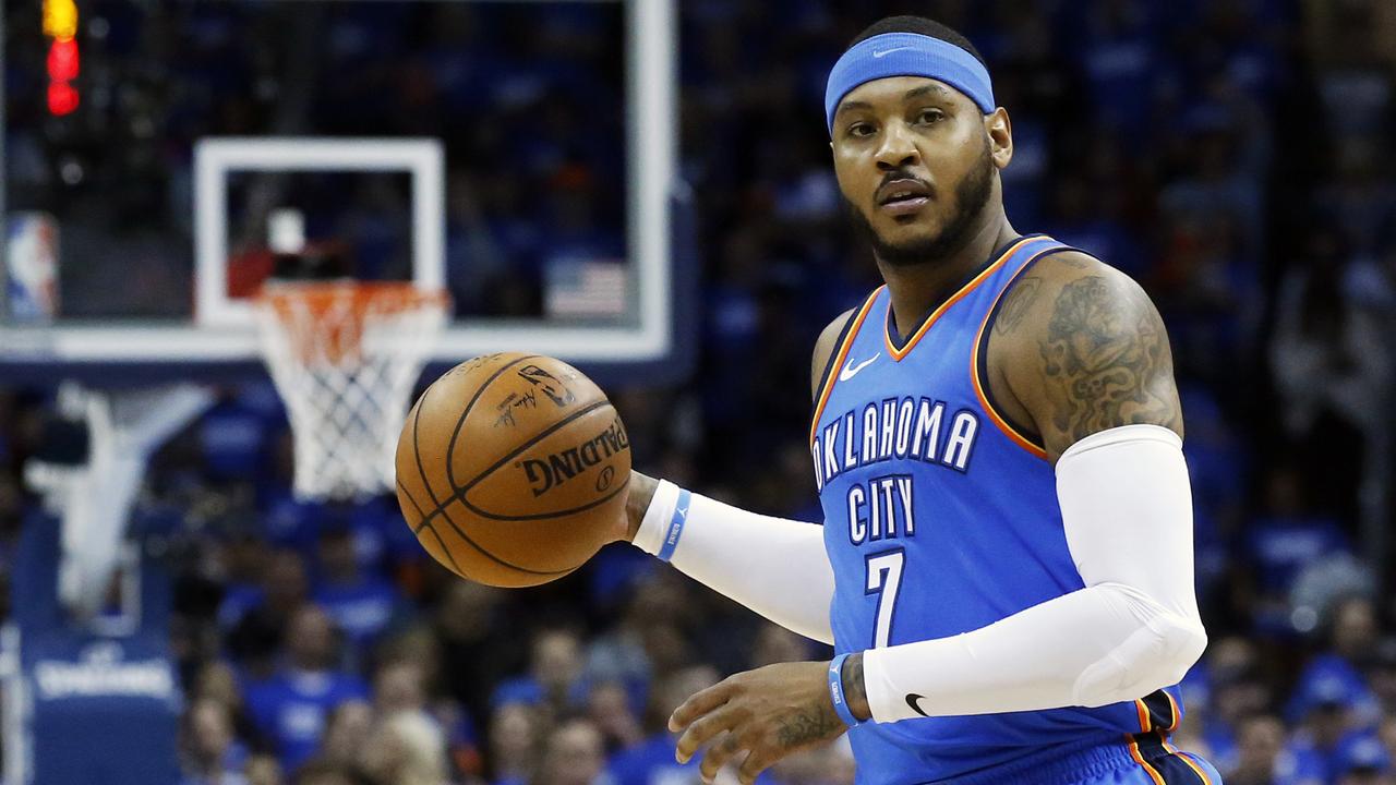 Carmelo Anthony and the Thunder will part ways.