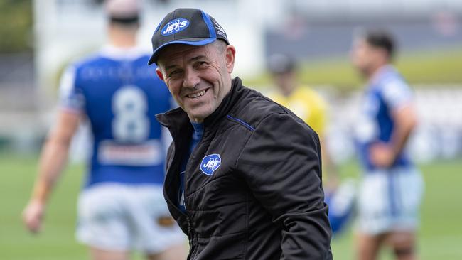 Newtown Jets coach Greg Matterson. Picture: Mario Facchini / mafphotography