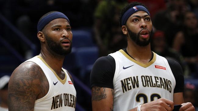 New Orleans’ deadly duo DeMarcus Cousins and Anthony Davis.