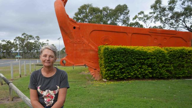 Milissa Phillips-Payne has spent her whole life in Glenden and is concerned about the mining town's future.