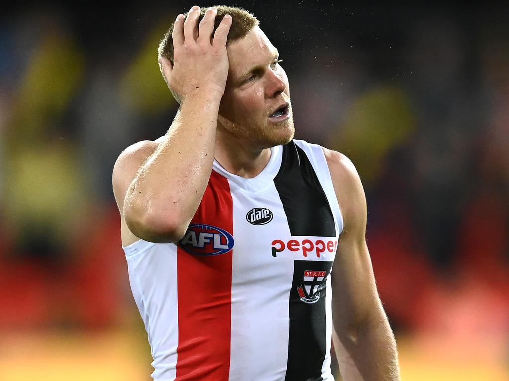 Dan Hannebery’s luckless run with injury has continued. Picture: Quinn Rooney/Getty Images