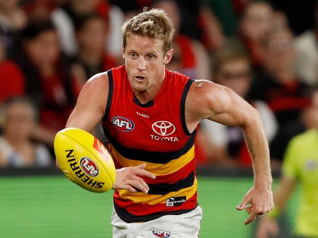 Rory Sloane could be about to embark on his final AFL campaign. Picture: Dylan Burns/AFL Photos via Getty Images