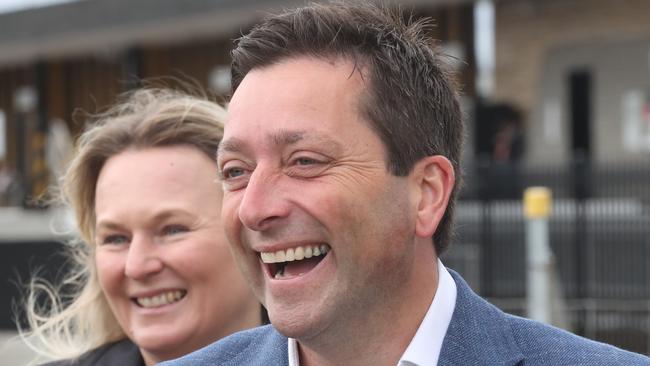 Matthew Guy has pulled out a last-minute carrot for voters. Picture: NCA NewsWire / David Crosling