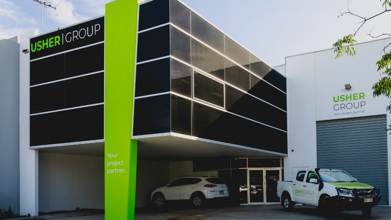 Usher Group is now turning over $83 million a year. Picture: Supplied