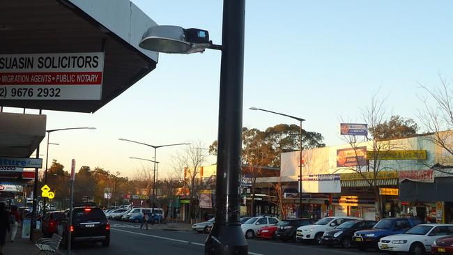 The alleged brawl occurred at Hill End Rd, Doonside.