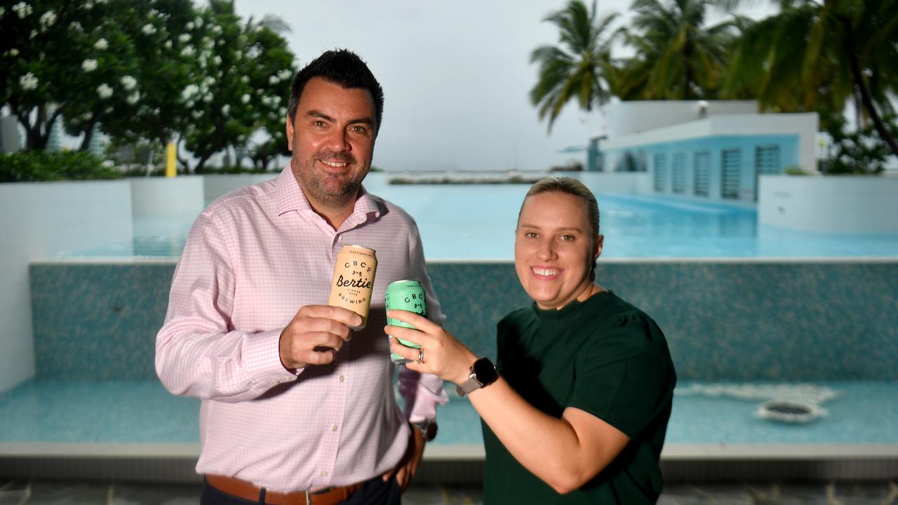 Mates Rates Is Back at the Ville and Ardo. General Manager Hotel and Property Services Brent Clark and Townsville Enterprise Director of Visitor Economy and Marketing Lisa Woolfe. Picture: Evan Morgan