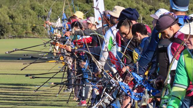 ASNSW Short Distance Archery Championships, Sydney Olympic Park, 2023. Picture: VT Nguyen (Sydney Olympic Park Archery)