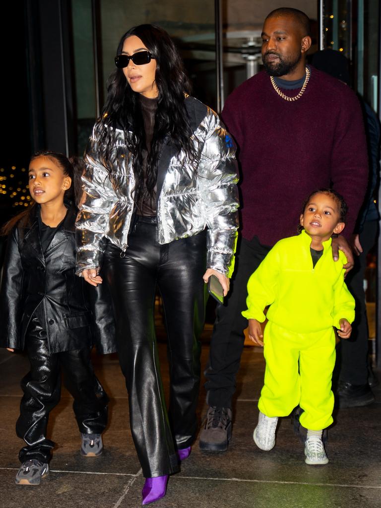 Kim and Kanye – who share four children – split in early 2021. Picture: TheStewartofNY/GC Images