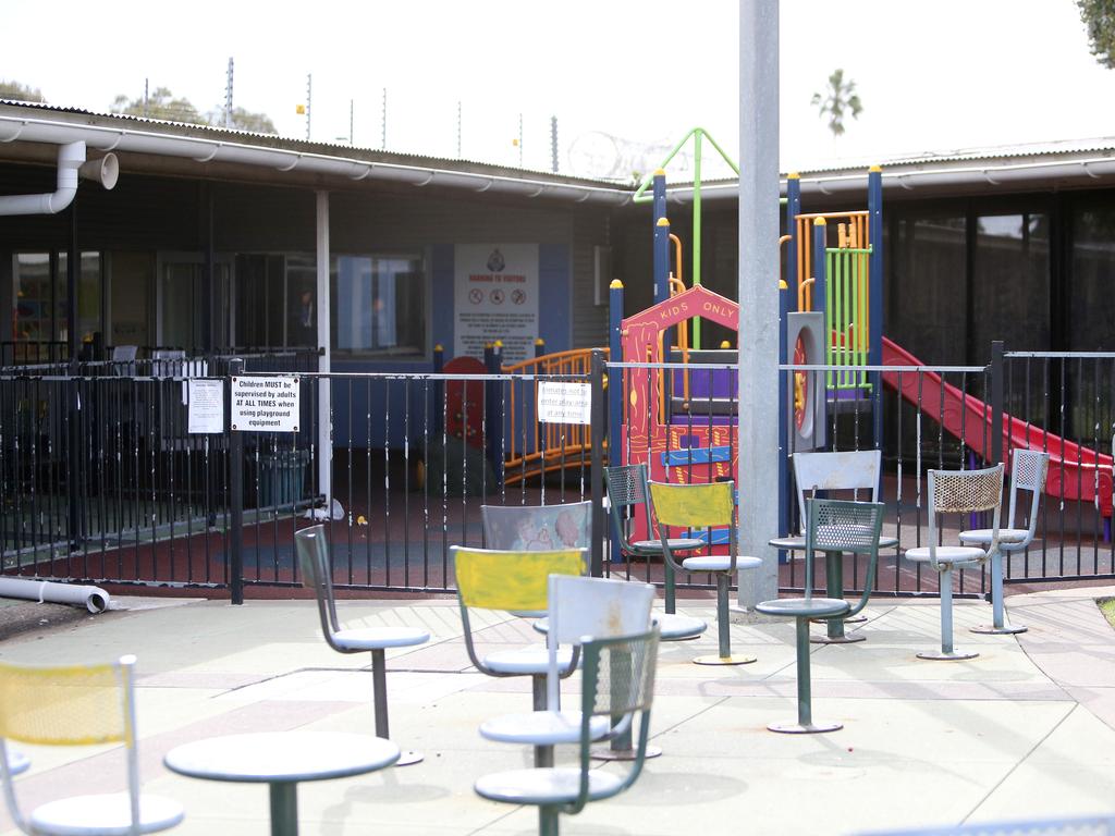 The visiting centre at Silverwater Correction Centre includes a children’s play area. Picture: Tim Hunter