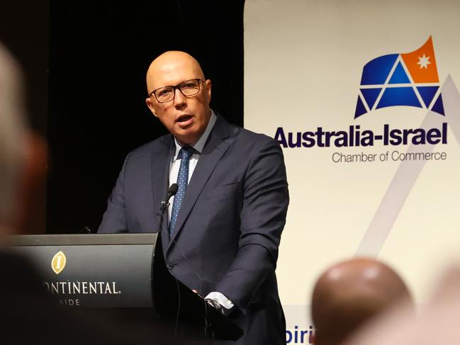 Federal Opposition Leader Peter Dutton’s approval ratings are unchanged. Picture: NCA NewsWire / Kelly Barnes