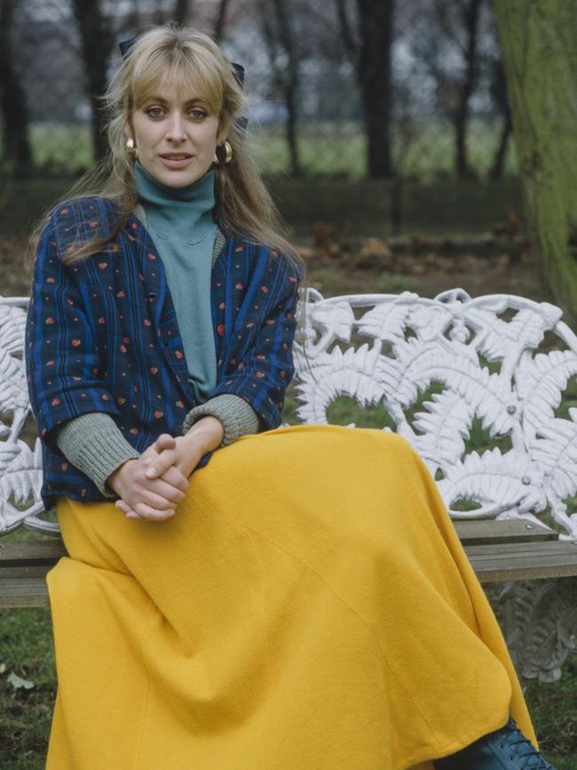 Carol, seen here in 1988, is a British TV veteran. Picture: Larry Ellis Collection/Getty