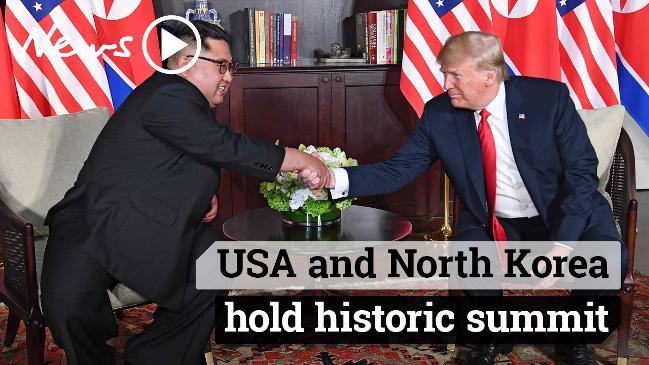 USA and North Korea hold historic summit