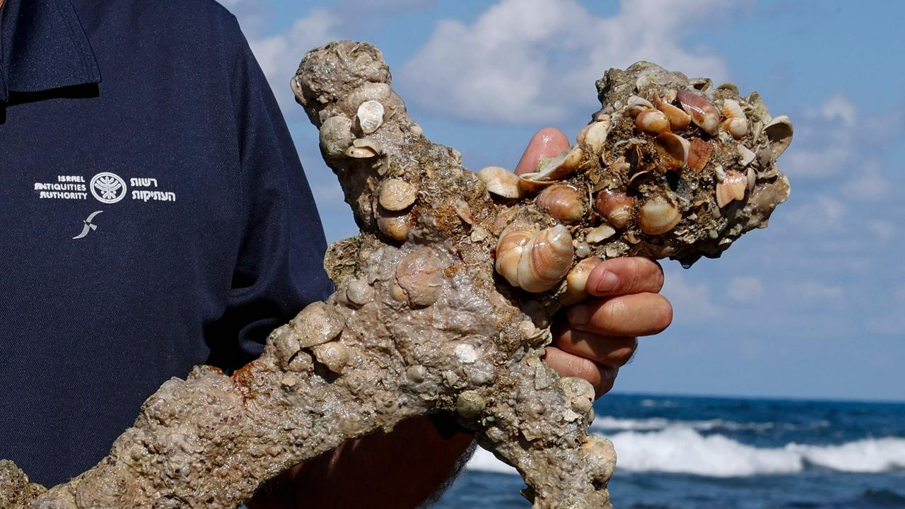 The incredible discovery was made by a local diver. Picture: Jack Guez/AFP