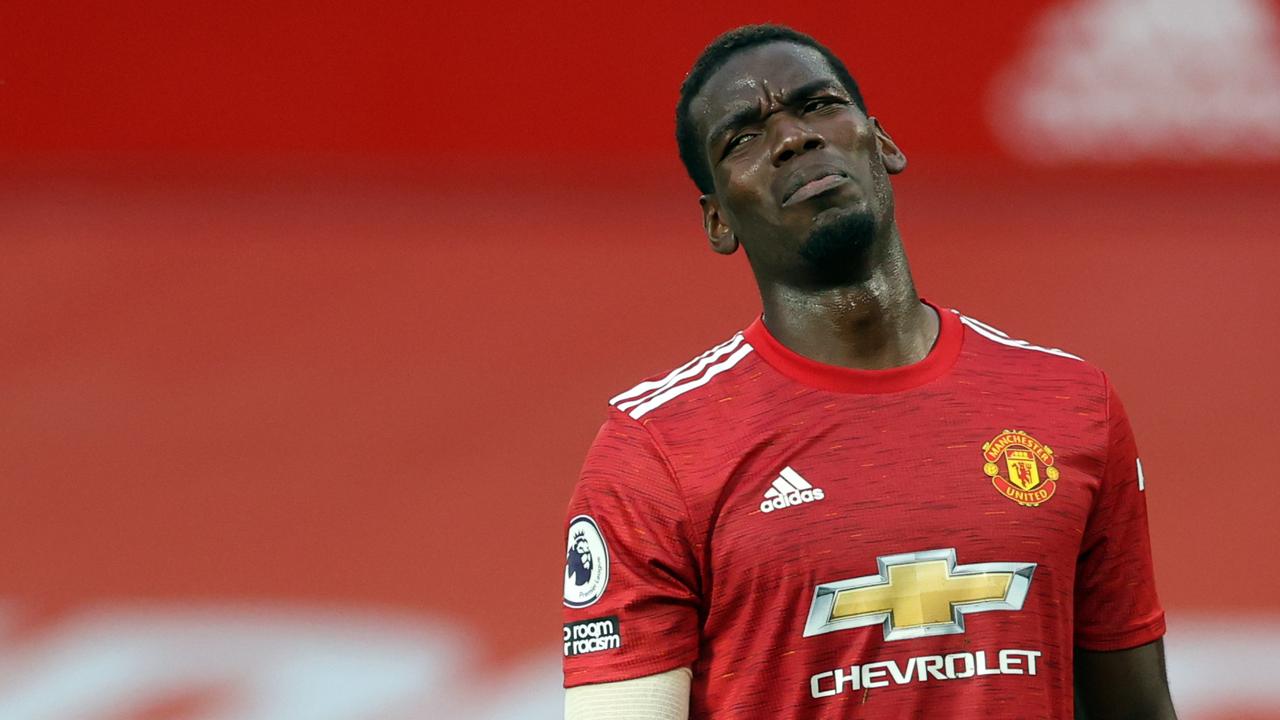 Manchester United's midfielder Paul Pogba is yet to hold contract talks with the club