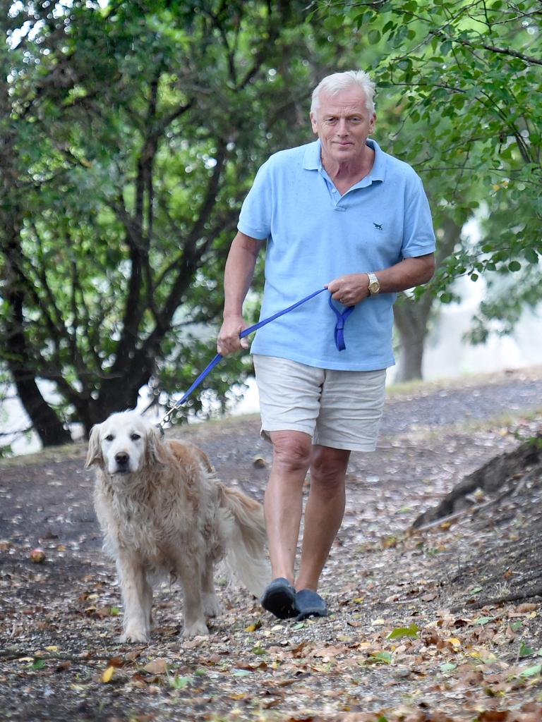 Sandy Roberts will have more time at home following his retirement from TV. Picture: Tony Gough