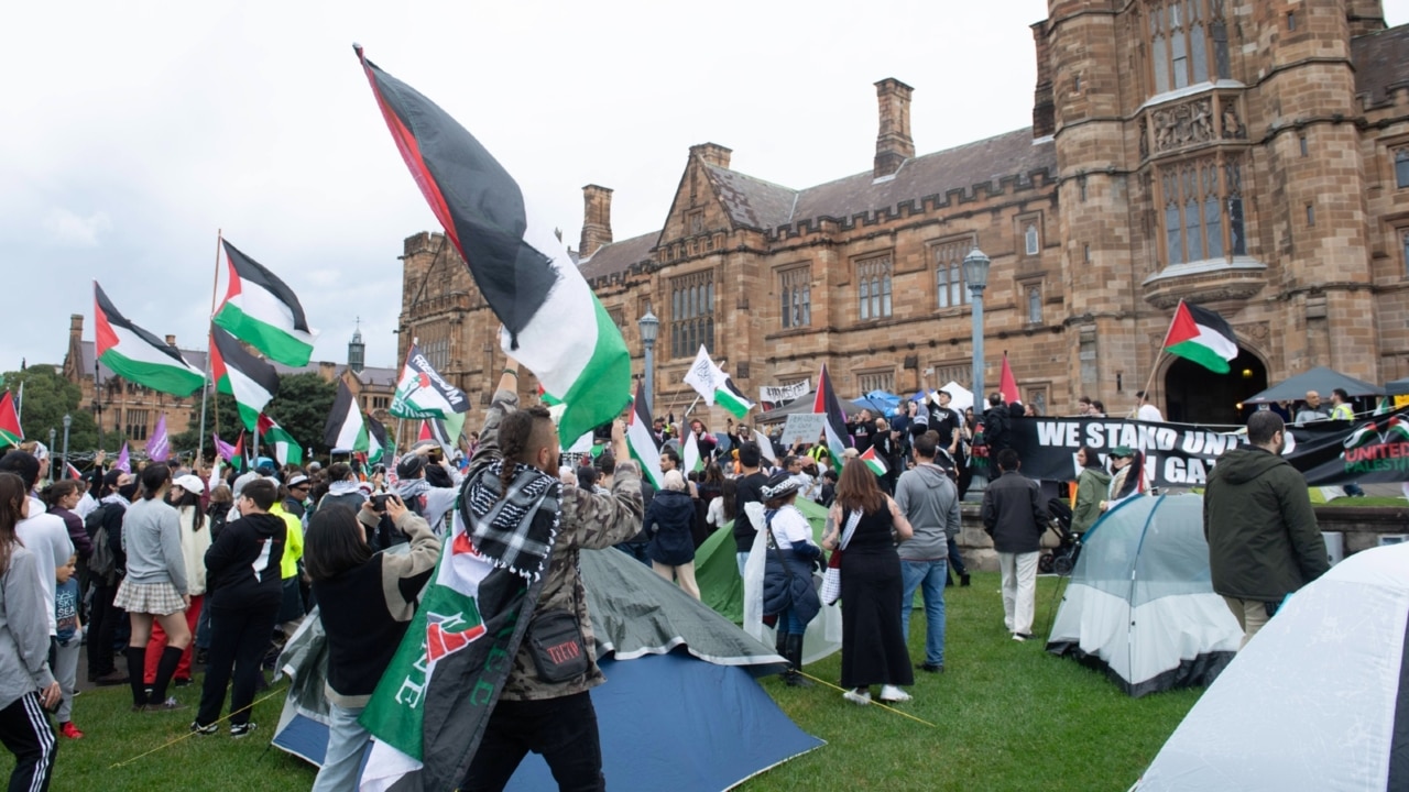 'Precursor to violence': Pro-Palestine uni protests 'don't represent Australian values'