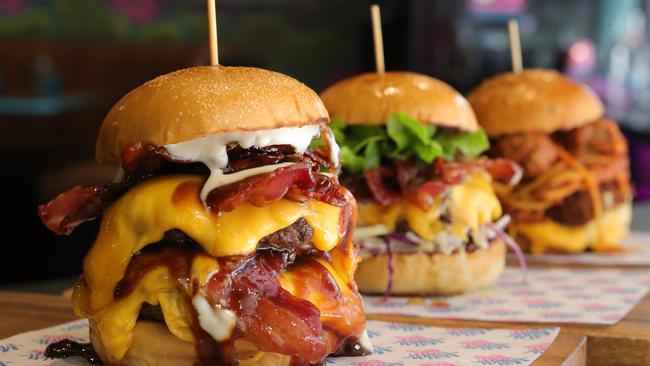 Milky Lane in Surfers Paradise has been awarded for having the best burgers on the Gold Coast. Picture: Glenn Hampson