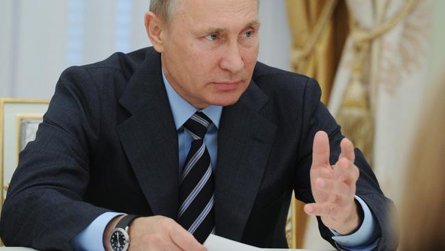 Underestimated: Vladimir Putin. Pic: AP