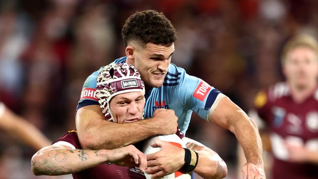 Kalyn Ponga will be given every chance to play for Newcastle just 48 hours after Origin I. Picture: Chris Hyde/Getty Images