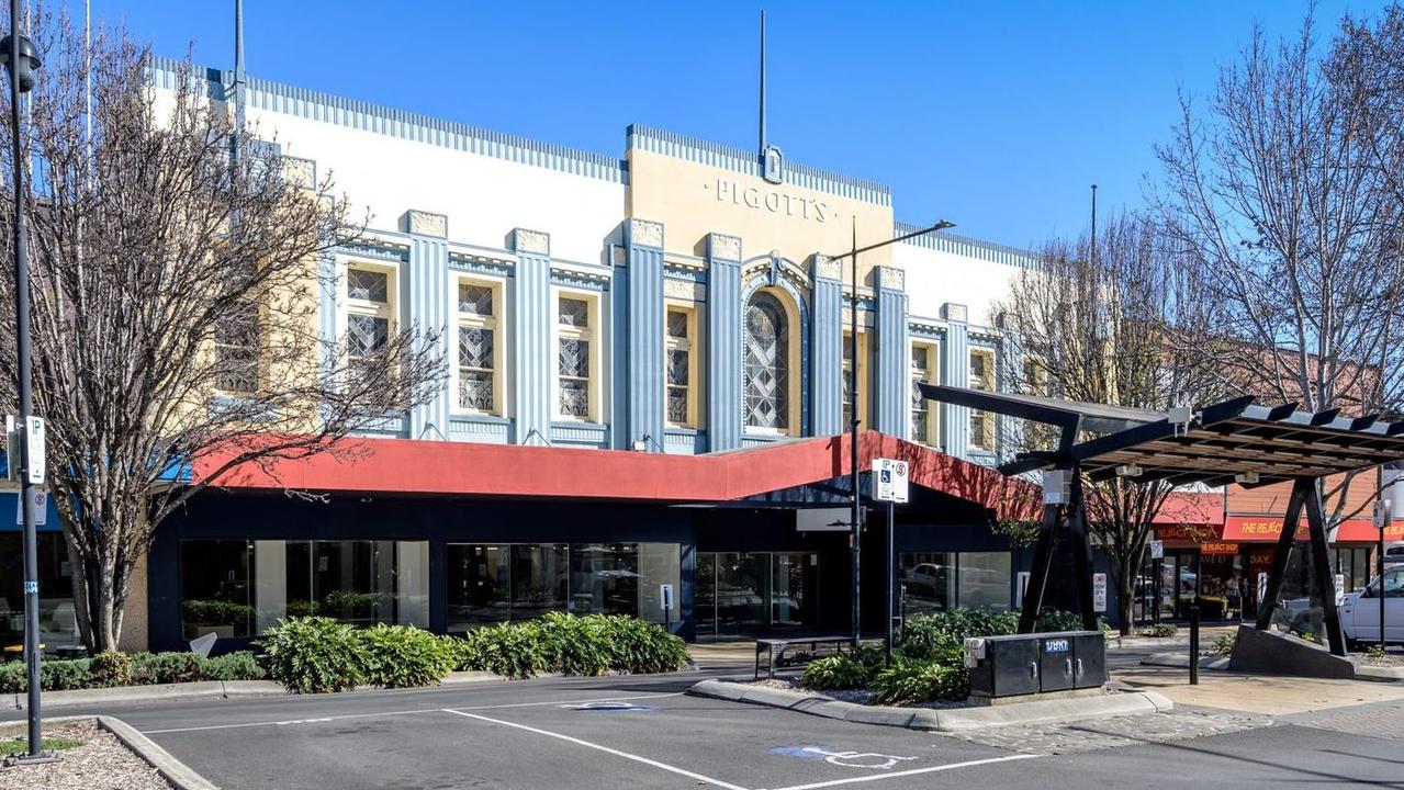 The heritage-listed Pigott's building on Ruthven Street in Toowoomba City will go under the hammer through Ray White Commercial.