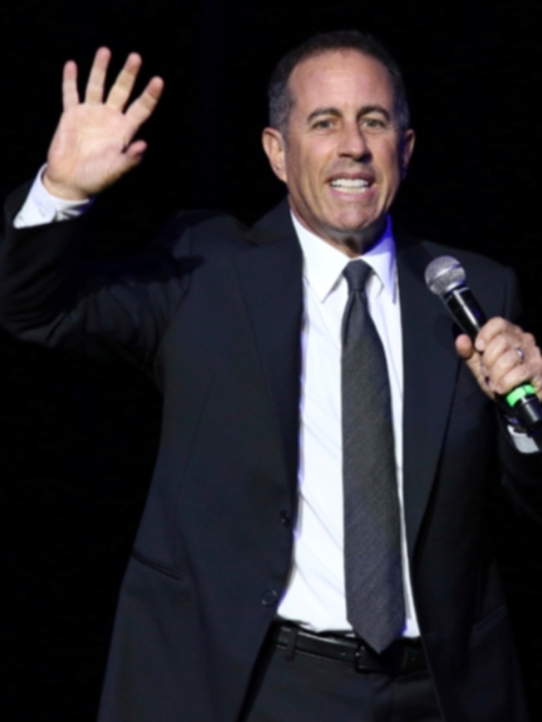 Seinfeld was called a “hack” and a “fraud” by the pro-Palestinian protesters.