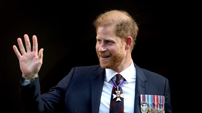 Harry went to London in May to mark the tenth anniversary of the Invictus Games. Picture: Chris Jackson/Getty Images for Invictus Games Foundation